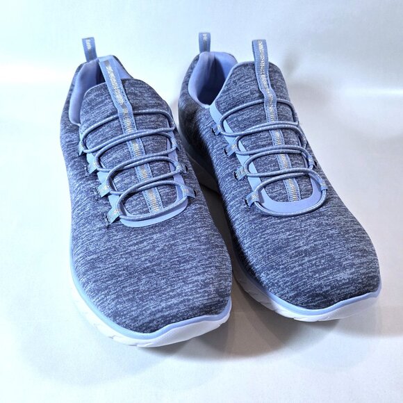 NWOT Athletic Works Blue Slip-on Shoes Size 8.5 - Picture 3 of 5